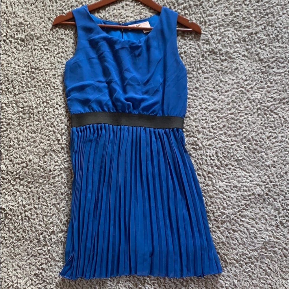 Blue dress sorry about the wrinkles